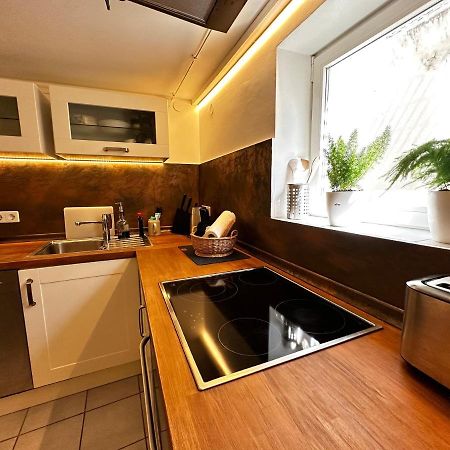 Modernes Apartment Mit Terrasse Und Highspeed Internet Zwischen Aalen Und Schwaebisch Gmuend Goggingen Esterno foto